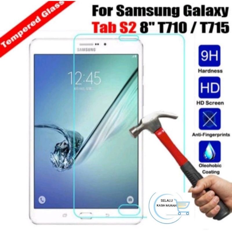 SAMSUNG 鋼化玻璃三星 Galaxy Tab S2 8.0 T715 三星 Galaxy Tab S 8.4 SM
