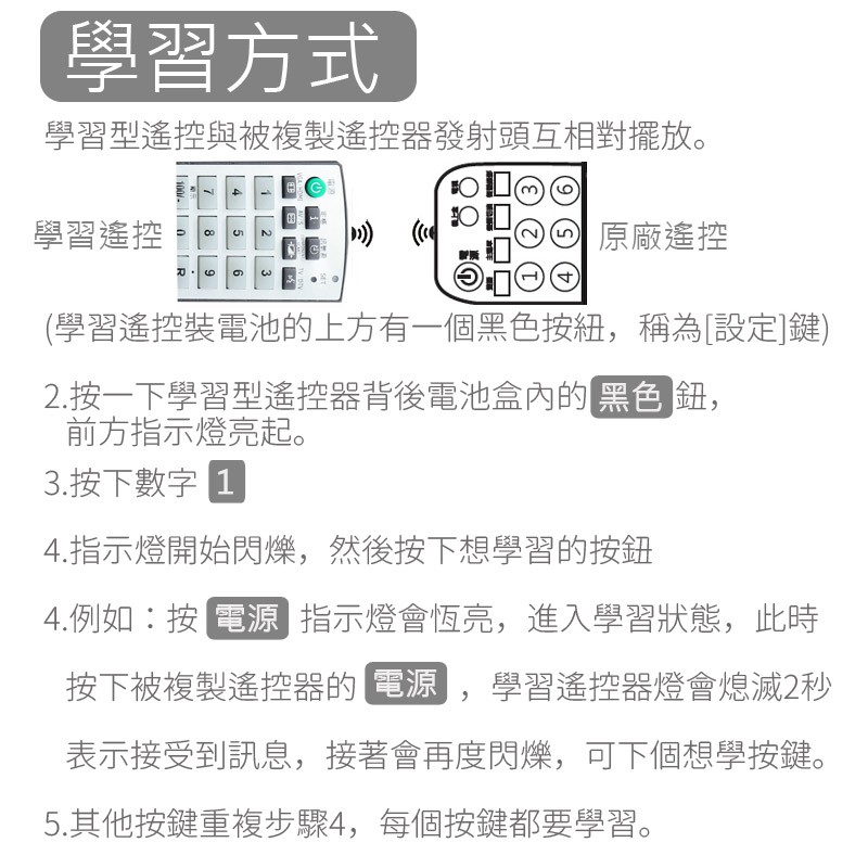 學習型萬用遙控器學習型遙控器整合一支 可拷貝電視dvd 點歌機車用機上盒音響遙控器紅外線遙控器 蝦皮購物