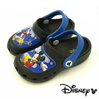 【MEI LAN】迪士尼 Disney 米奇 米妮 唐老鴨 布希鞋 園丁鞋 台灣製 輕量 防水 0220 黑 另有粉色