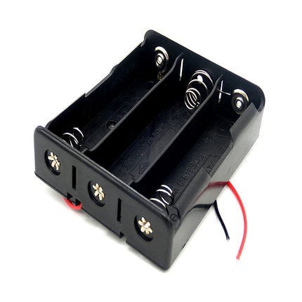 ◄UA14► 帶線18650電池盒 3節18650帶線電池盒 18650充電 串聯/並聯可選