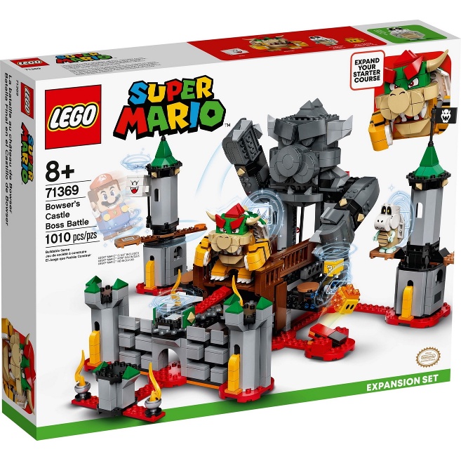 【亞當與麥斯】LEGO 71369 Bowser's Castle Boss Battle