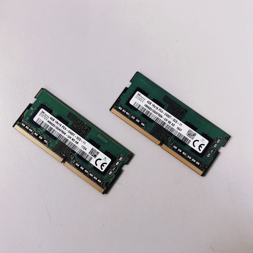 ［拆機良品］SKhynix 海力士 4GB DDR4 1Rx16 PC4-2400T 筆電記憶體 可開發票