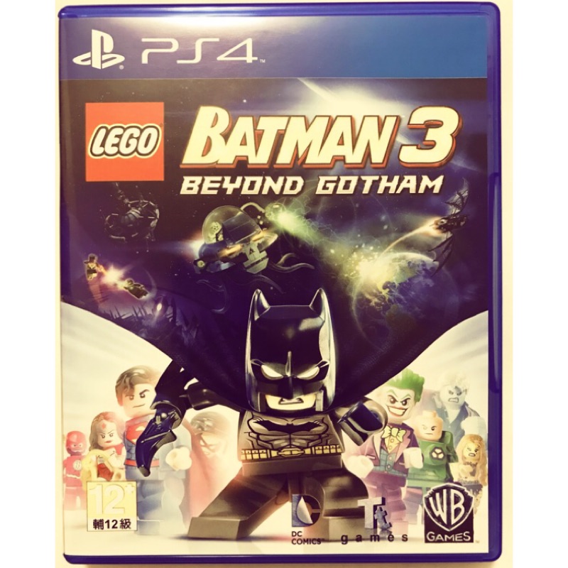 ［Mr. Hank］PS4 遊戲樂高蝙蝠俠3：飛越高譚市 英文版，二手品 #PS4 #PS4遊戲片