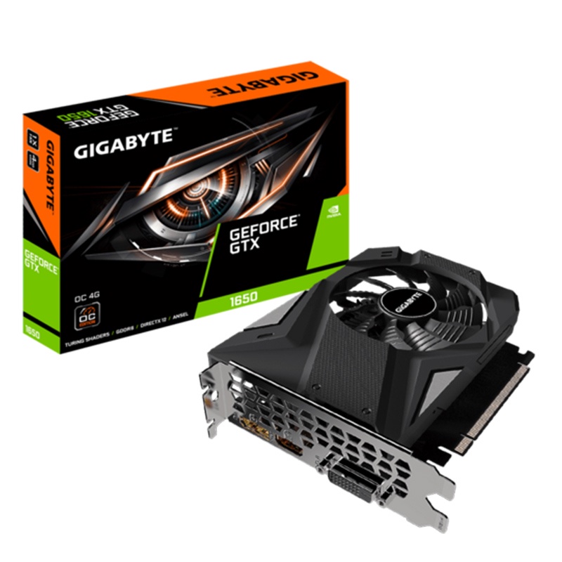 技嘉 Gigabyte GeForce GTX 1650 D6 OC 4G 顯示卡