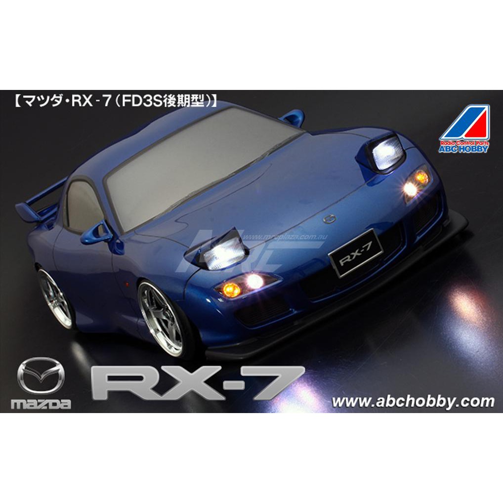 *TSR*極速模型 ABC Hobby 1/10 Mazda RX-7 FD3S 後期型 遙控甩尾飄移透明車殼67159
