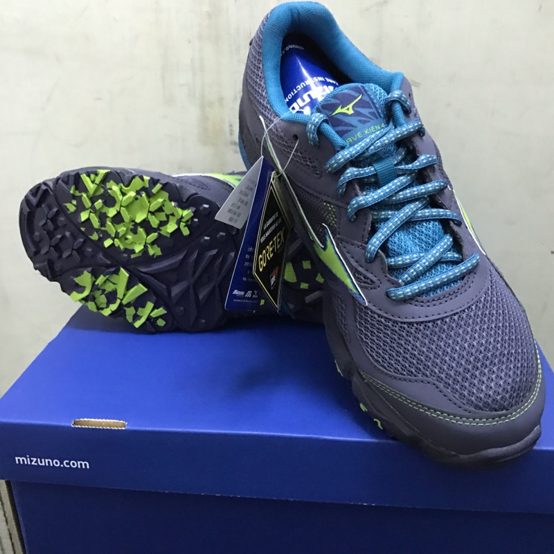 MIZUNO WAVE KIEN 4 G-TX 美津濃 男 越野 慢跑鞋 避震 防水 經典款 (J1GJ175936)