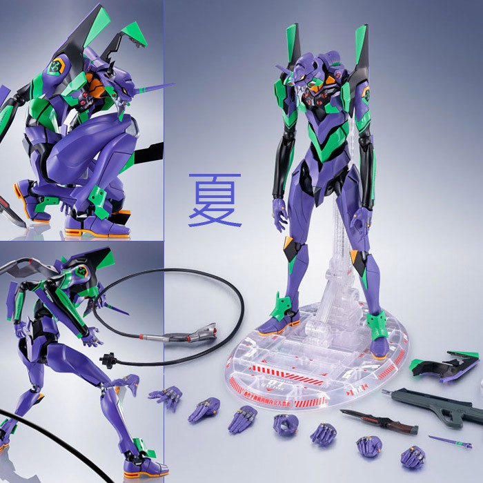 《夏本舖》代理 BANDAI DYNACTION 泛用人型決戰兵器 福音戰士新劇場版 初號機 合金 碇真嗣 EVA 可動