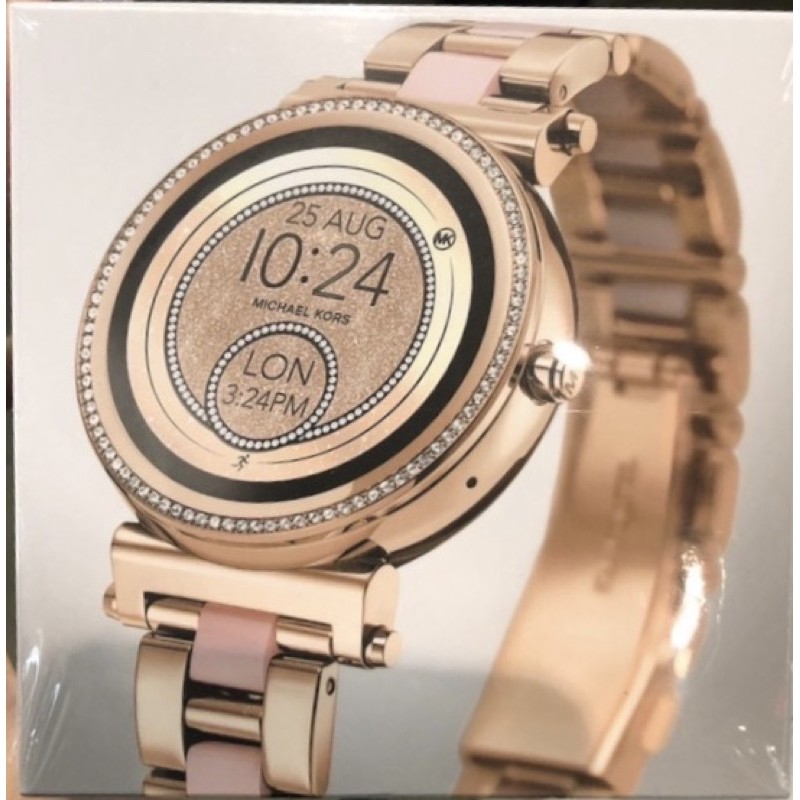 【二手】Michael Kors MK5041 觸控穿戴式智慧型滿圈鑽手錶