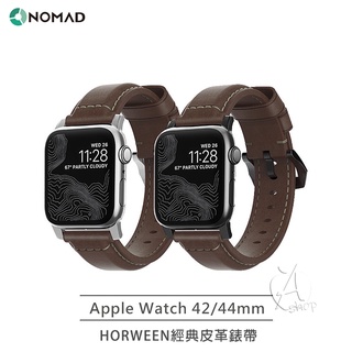 現貨 NOMAD x HORWEEN皮革 Apple Watch經典皮革錶帶 42mm / 44mm