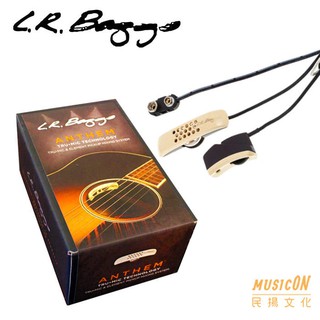 【民揚樂器】下弦枕+麥克風雙系統主動式拾音器 L.R.Baggs Anthem 民謠吉他EQ