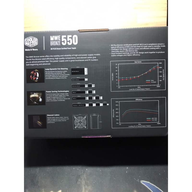 酷媽電源供應器550w