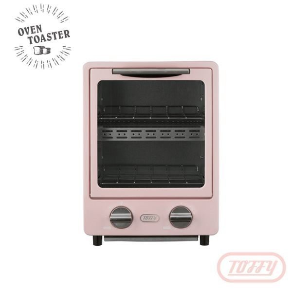 [全新品]日本Toffy 經典電烤箱 K-TS1蜜桃粉