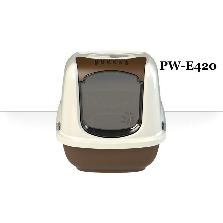 荷蘭 PeeWee 必威《加大 EXTRA》屋型全罩有蓋 雙層 貓便盆 貓砂盆 貓沙盆 貓砂屋 貓廁所 PW-E420