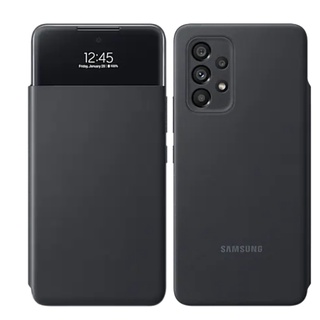 SAMSUNG Galaxy A53 原廠透視感應皮套 【黑/白】 EF-EA536