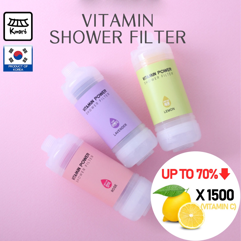 [Vitamin Power] 香氛濾芯 韓國熱銷 濾心 除氯沐浴器 沐浴過濾器 香氛沐浴 除濾蓮蓬頭 除氯過濾器｜交換