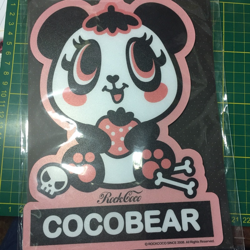 全新品 COCOBEAR STAYREAL卸妝熊造型滑鼠墊