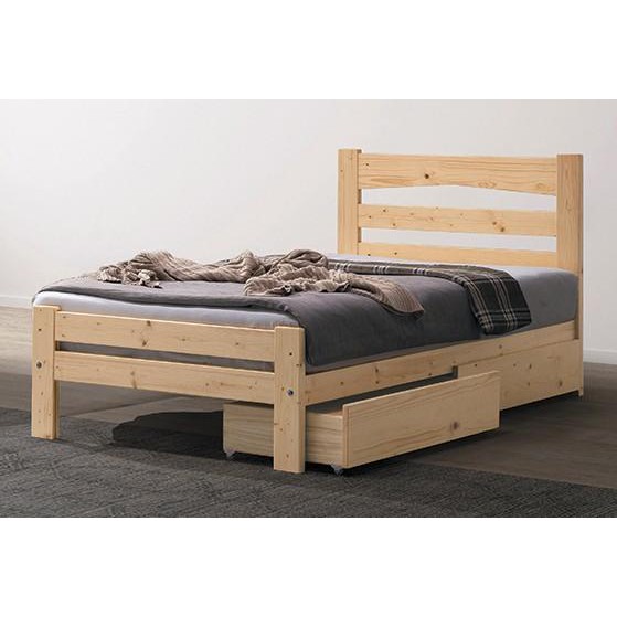 精典傢俱館 2021t 雷普3尺松木實木床板型單人床架 另有3 5尺 不含抽屜 雙北市區免運費 蝦皮購物