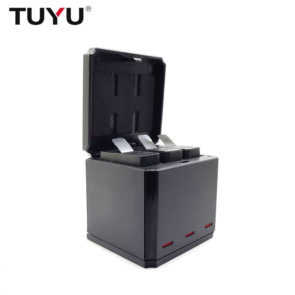 TUYU收納式充電盒套裝 GOPRO HERO 5 6 7 可用【SJCAM台灣唯一專門店】