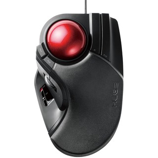 ☆日本代購☆ ELECOM M-HT1URXBK 有線 軌跡球 滑鼠 食指操縱型 進階版 預購