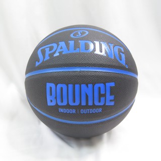 SPALDING BOUNCE 斯伯丁 七號籃球 PU籃球 SPB91004 黑藍【iSport商城】