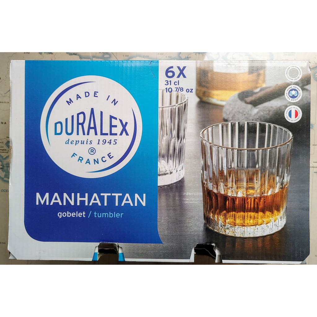 Duralex 法國強化玻璃杯 MANHATTAN (310ml / 透明)