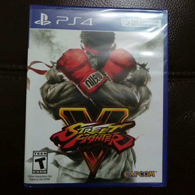 全新未拆封 PS4 英文版 快打旋風5 快打旋風 5 Street Fighter 5
