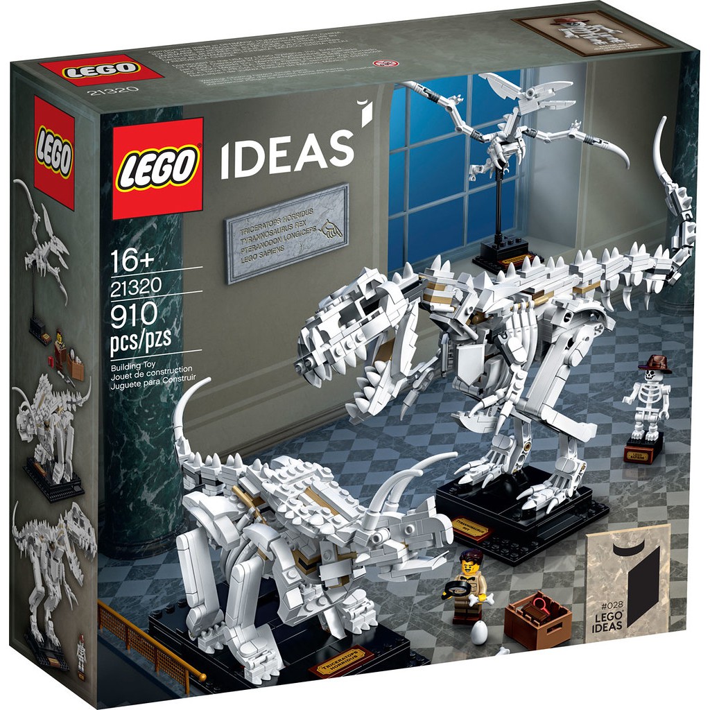 【具所】全新 樂高 LEGO 21320 IDEAS Dinosaur Fossils 恐龍化石