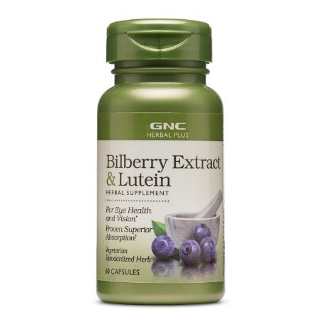 現貨在台 美國GNC代購 Bilberry Extract &amp; Lutein 山桑子+葉黃素 60顆