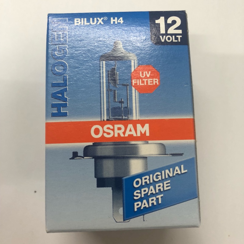歐司朗原廠德國製造 清光燈泡OSRAM 歐司朗 12V 55W 各規格 4300K 原廠清光色 鹵素燈泡  H4 H1
