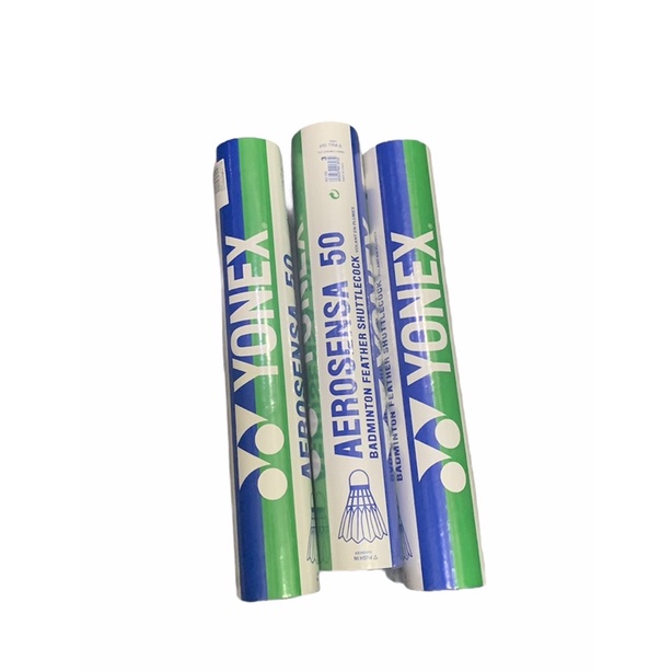 Aerosensa 50 羽毛球 YONEX優乃克 AS50 比賽用球 鵝毛羽球 罐裝未拆封（12顆）3罐折價$50