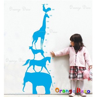 【橘果設計】純色身高尺 壁貼 牆貼 壁紙 DIY組合裝飾佈置