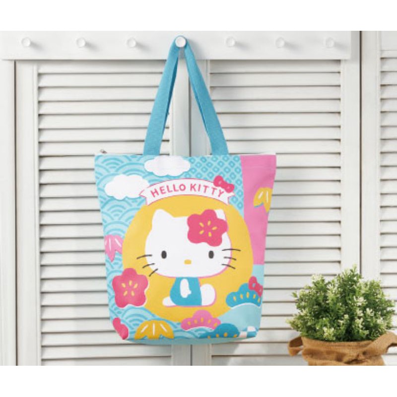 Hello Kitty 直立式手提袋-可愛時尚，容量大實用！
