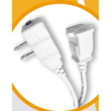 一對一 2p 中繼線延長線扁線2 0 過載保護自動斷電90度平貼插頭防火耐燃台灣製新安規2芯2蕊 蝦皮購物