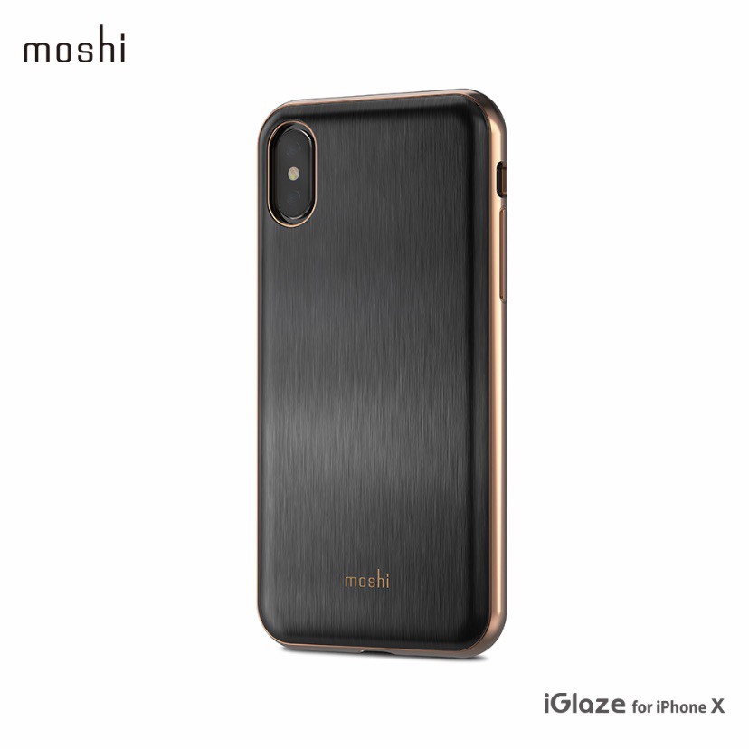 全新盒裝有保固✨ Moshi iGlaze for iPhone XS X 超薄時尚保護背殼 黑色