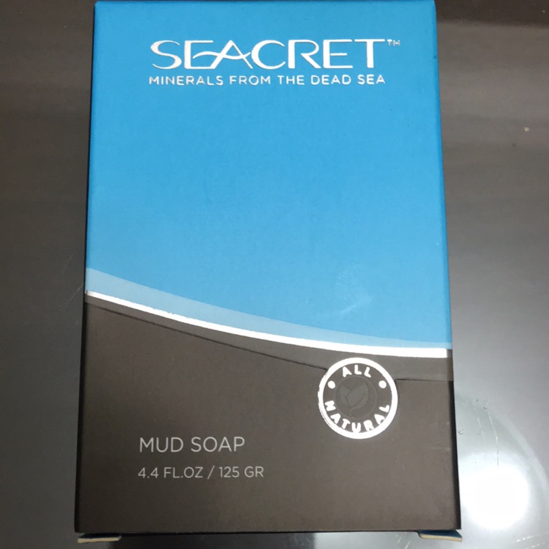 全新 頂級秘之海 SEACRET mud soap 死海泥皂（來自以色列）