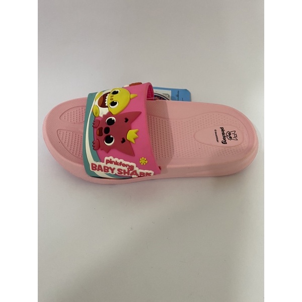金英鞋坊-pink fong 女童休息拖鞋台灣製造96503-粉出清-98元