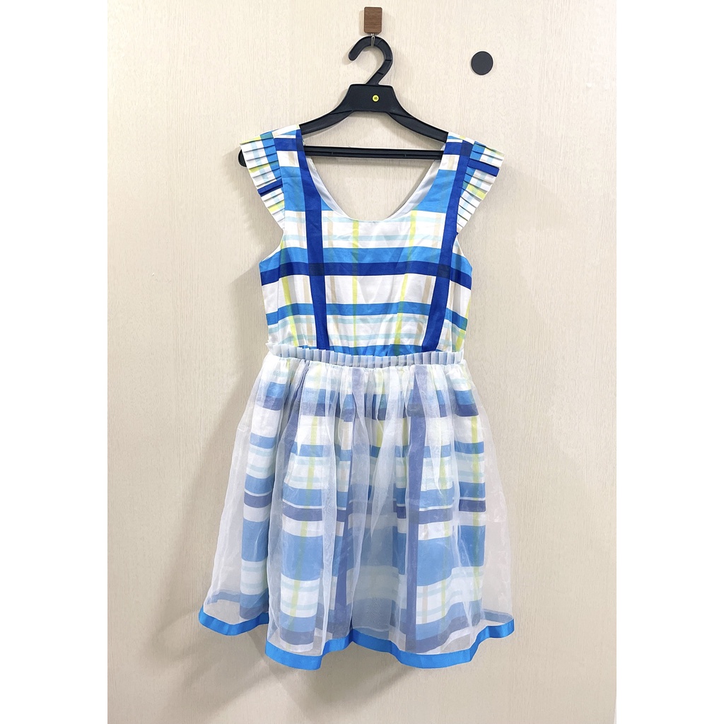 Abula 藍色條紋小洋裝