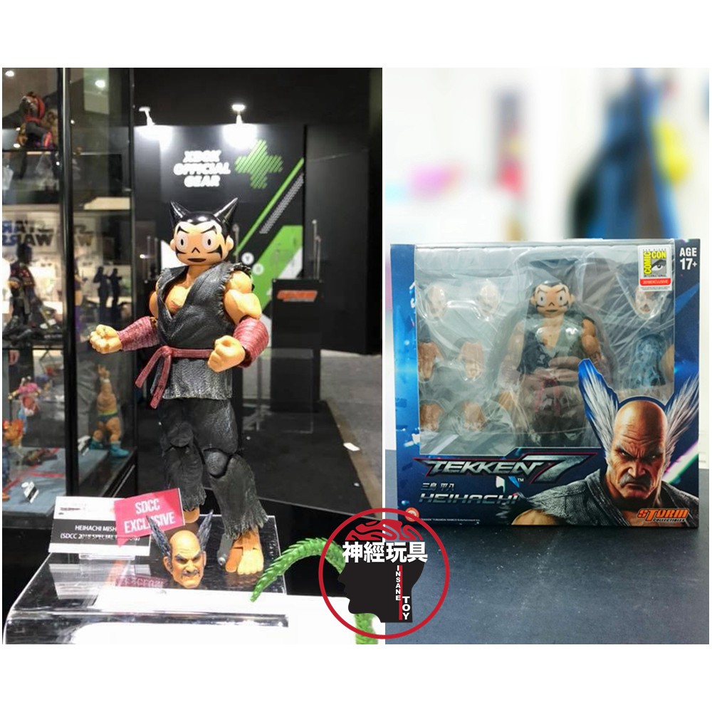 神經玩具 現貨storm Toys 1 12 18 Sdcc 特別版鐵拳7 三島平八可動人偶電玩遊戲 蝦皮購物