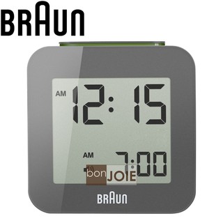 Braun BNC008 Alarm Clock 百靈數位鬧鐘 (灰色款)(盒裝) 博朗 時鐘 德國