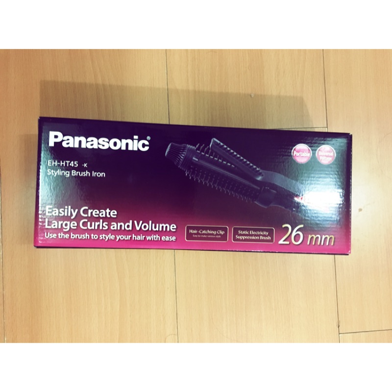 國際電壓Panasonic 捲燙梳 EH-HT45-K
