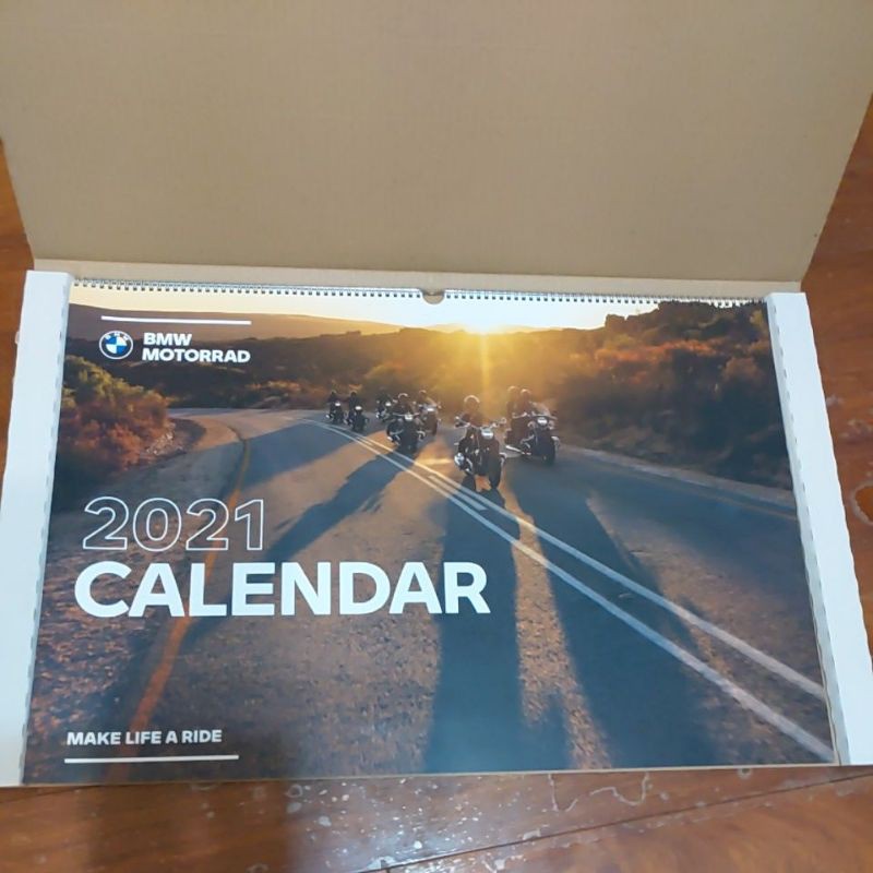BMW 2021年月曆 年曆 掛曆 高質感