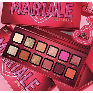 (現貨在台)Too Faced Mariale Amor Caliente 12色眼影盤 眼頰盤