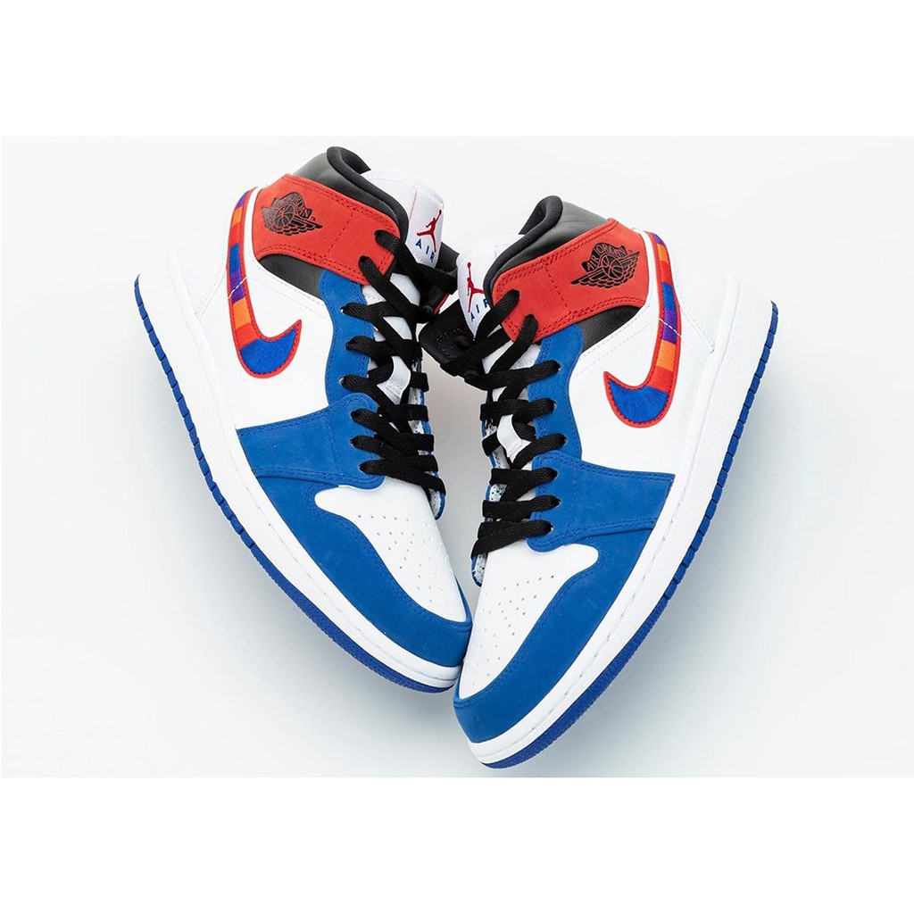 air jordan 1 different color swoosh