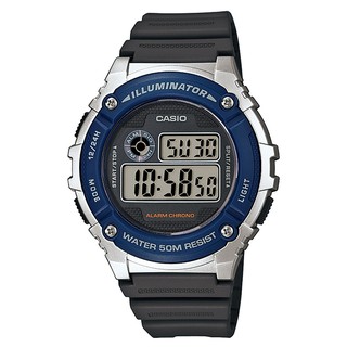 【CASIO】卡西歐運動熱賣錶款 W-216H W-216H-2A 防水50米 台灣公司貨保固一年