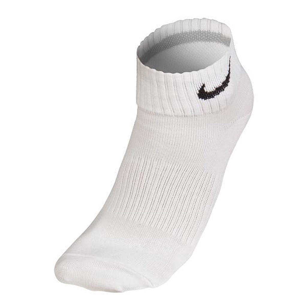 Nike 襪子 Cotton Lightweight 白 男款 短襪 踝襪 棉質 薄款【ACS】 SX3524-101