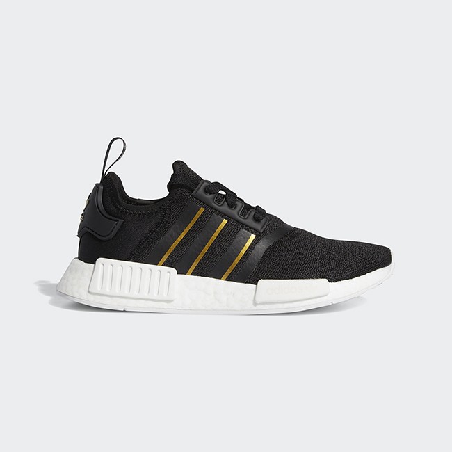 【全能MAX】ADIDAS 女  NMD_R1 經典鞋 運動 休閒 舒適 透氣 黑-FW6433