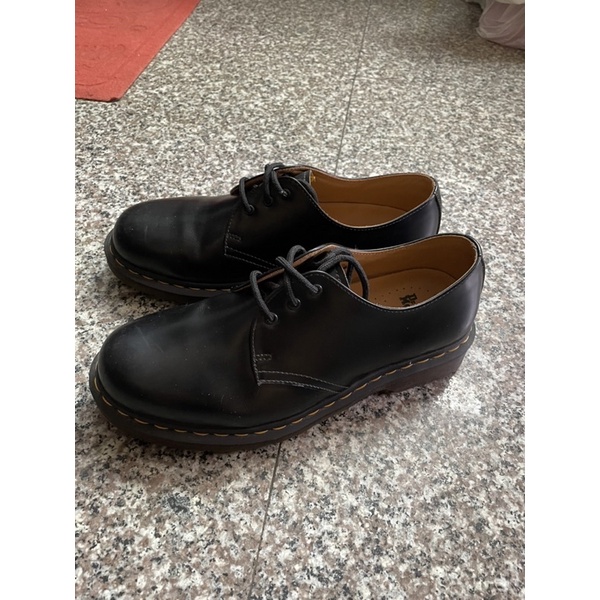 DR. MARTENS 馬汀大夫 經典款 3孔馬汀靴 1461 SMOOTH BLACK (UK7=26cm)