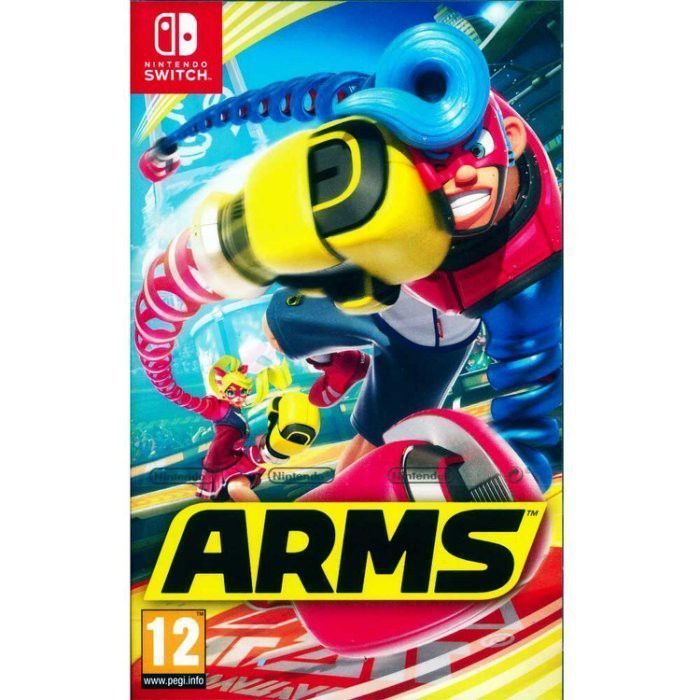 【邦妮電玩】現貨 Switch《神臂鬥士 ARMS》中文版 數位下載版 數位版 體感 對戰 格鬥 拳擊