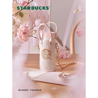 Starbucks官方正品！星巴克2022膳魔師櫻花款保溫杯高顏值便攜隨性杯配女包包杯咖啡杯200ml