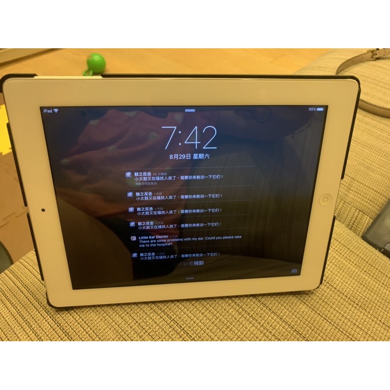 （二手）功能正常ipad2 含原廠磁性皮套 64G